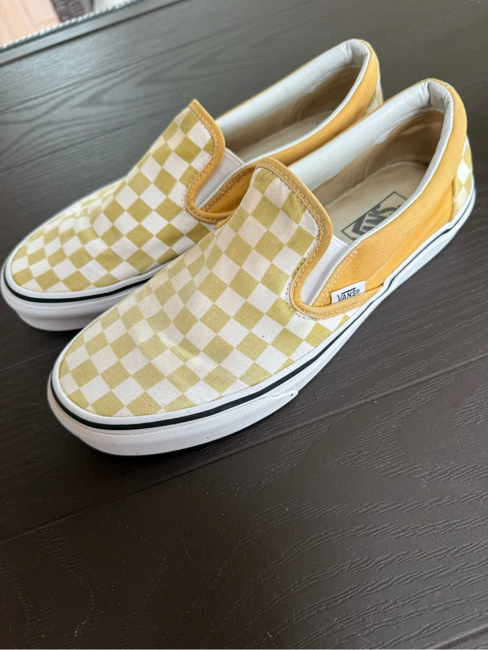 Vans - Sneakers in Yellow and White Size 8.5 Men